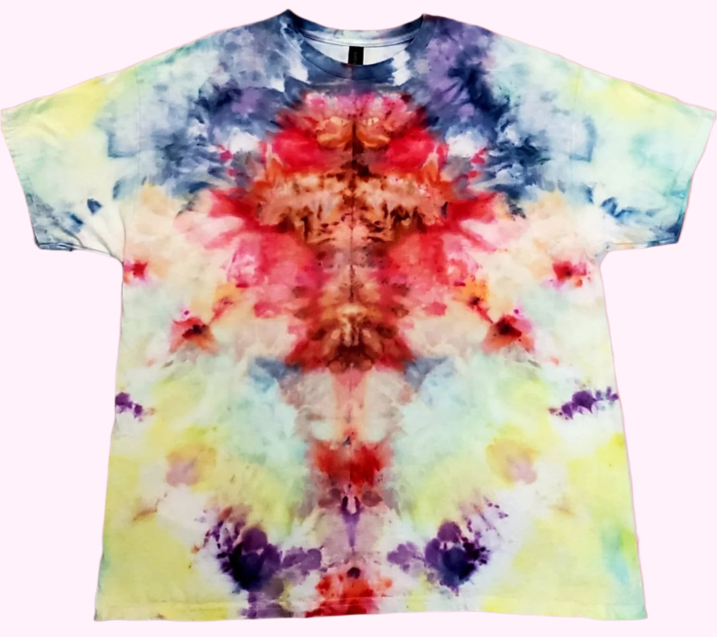 XL Fox Trot Cross Tie-dye Tee