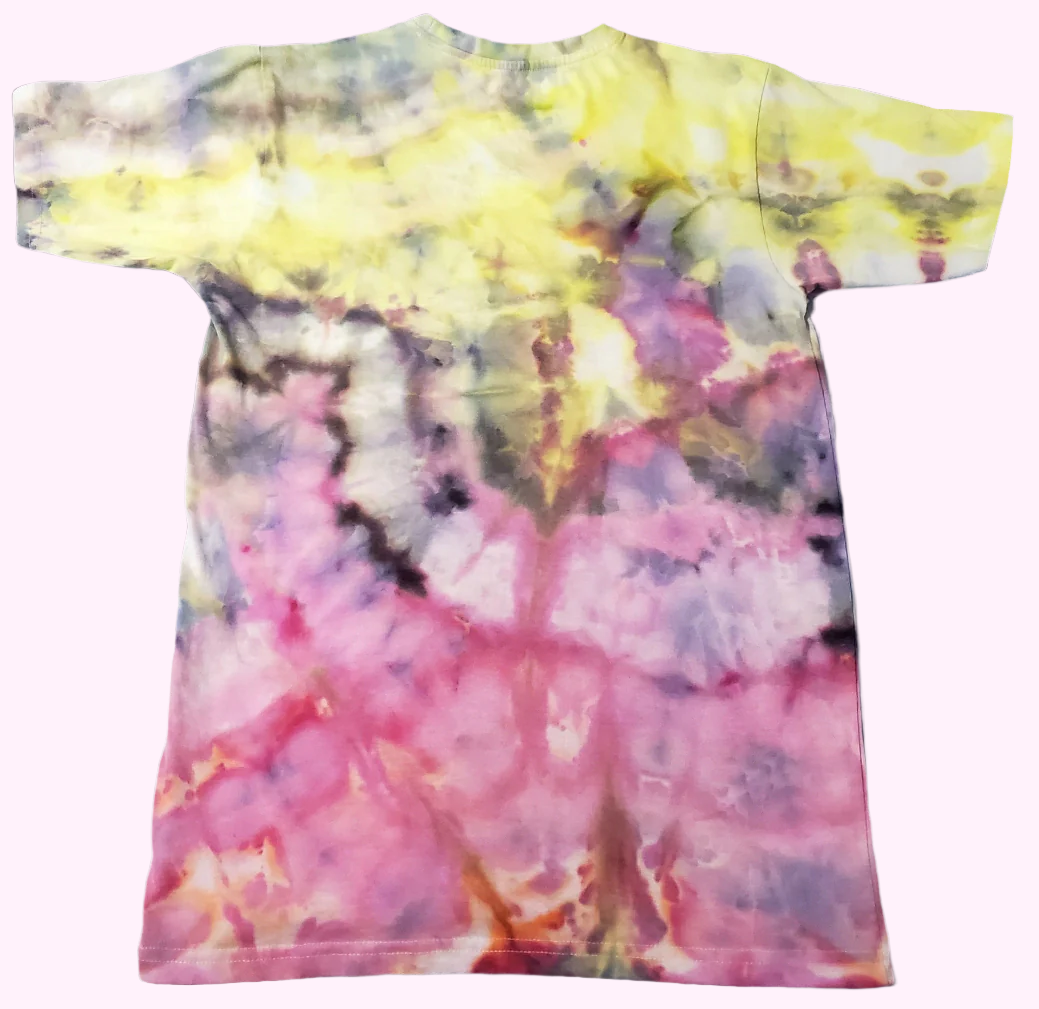L AC/DC Ice dye Tee