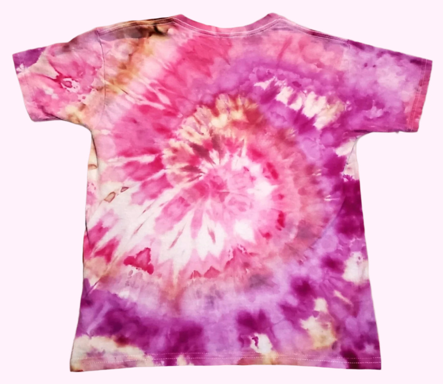 Cotton Candy Swirled Tie-dye Youth Tee