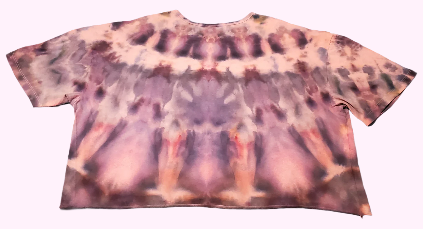 It's a Rolling Stones Tie-Dye Croptop