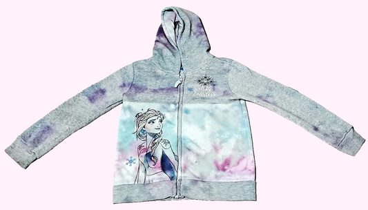 Youth S Girls Frozen Tiedye Jacket