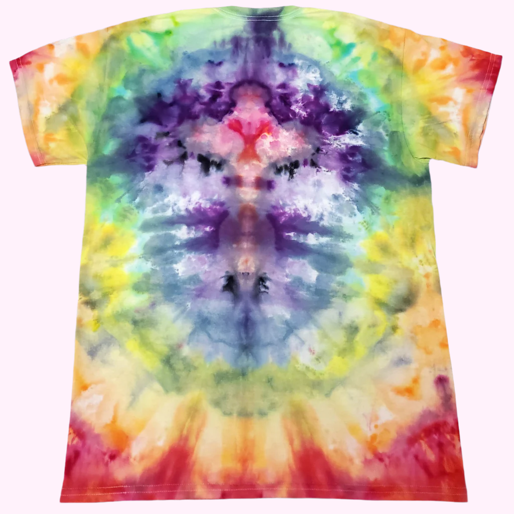 Peacock Cross Tiedye M Tee