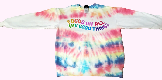 XS Pearlescent Ripple Sweatshirt