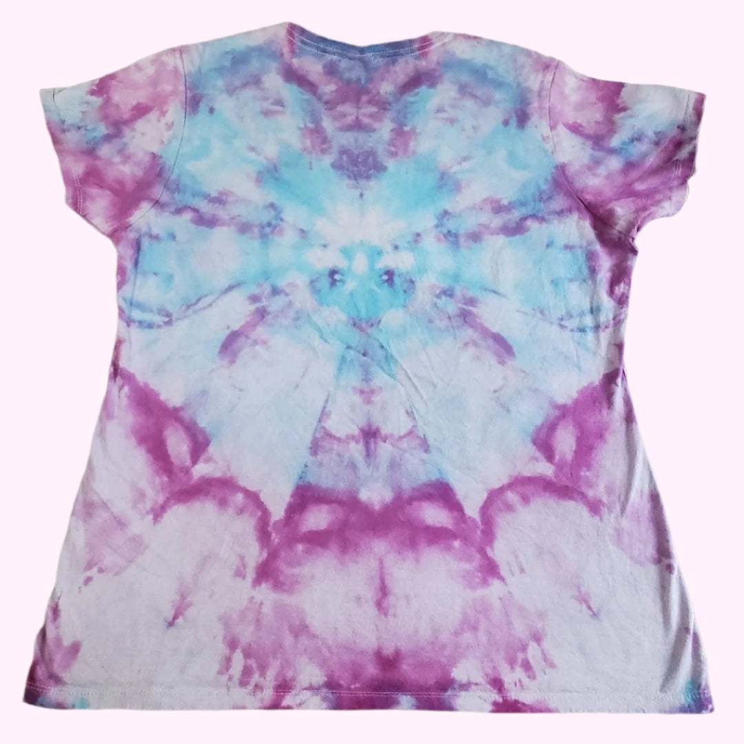 Retired Blackout Artist Tiedye Ladies XL Tee